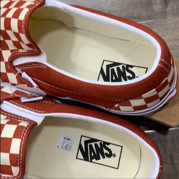 VANS CLASSIC SLIP-ON Checkerboard PicntTrWht men’s - Picture 15 of 16